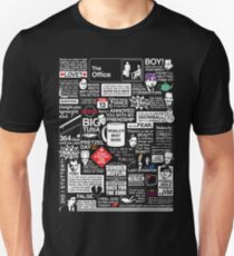 Wise Words From The Office - The Office Quotes Slim Fit T-Shirt