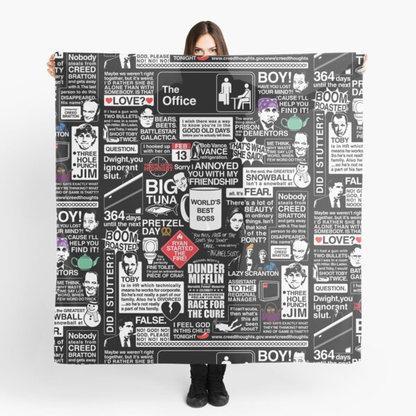 Mots sages du bureau - Citations du bureau Foulard