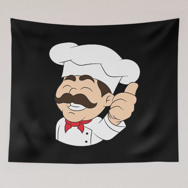 Item preview, Chef, chef, pizza maker, baker, thumbs up designed and sold by Mohja-Design.