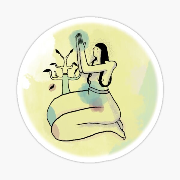 Pray the Grey Away Sticker
