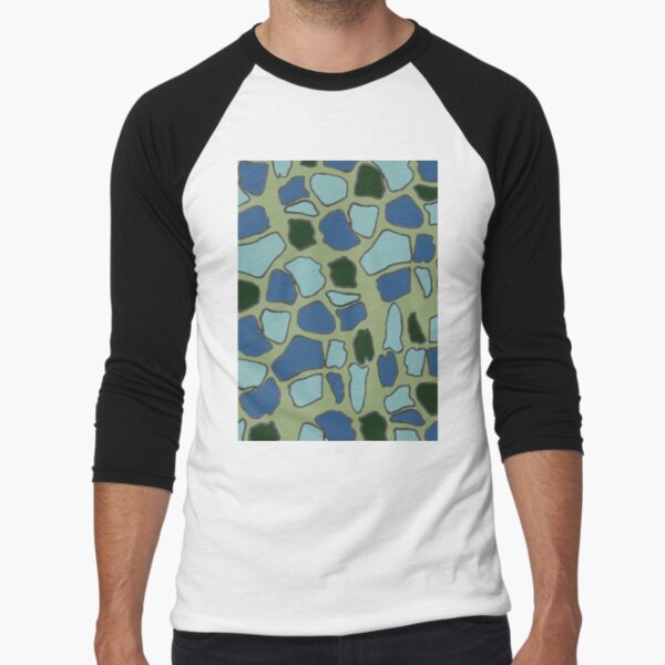 Abstract giraffes Baseball ¾ Sleeve T-Shirt