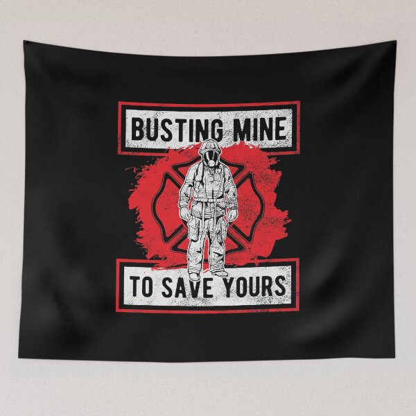 Item preview, Firefighter Busting Mine To Save Yours Birthday Gift designed and sold by haselshirt.