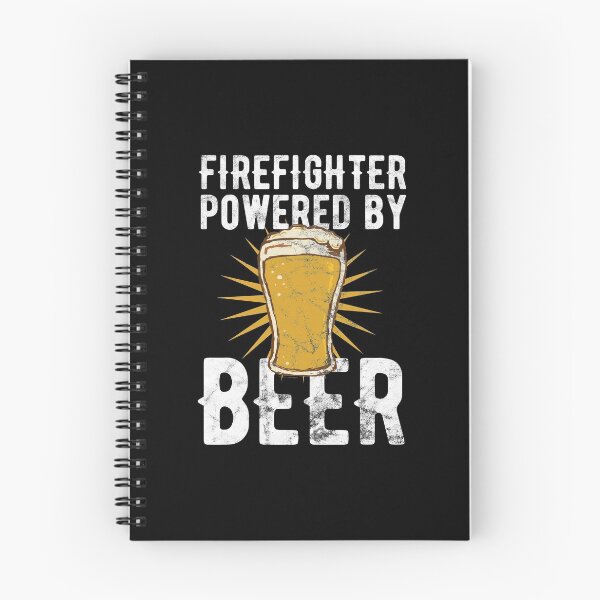 Item preview, Firefighter Firemen Powered By Beer Birthday Gift designed and sold by haselshirt.