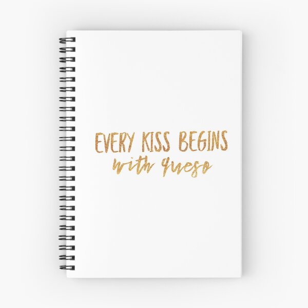 Item preview, every kiss begins with queso designed and sold by okieoutfitters.