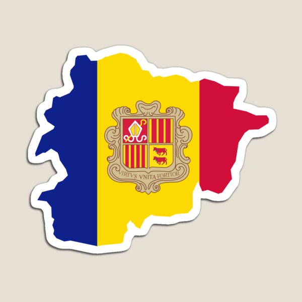 Andorra Map Flag Gifts Merchandise Redbubble