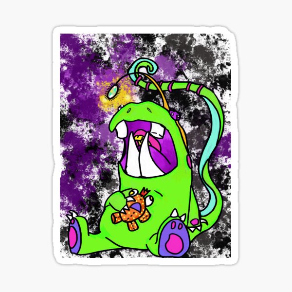 GimpGlow Scared of the Dark Sticker