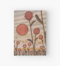 Cuaderno de tapa dura Caracol en las flores