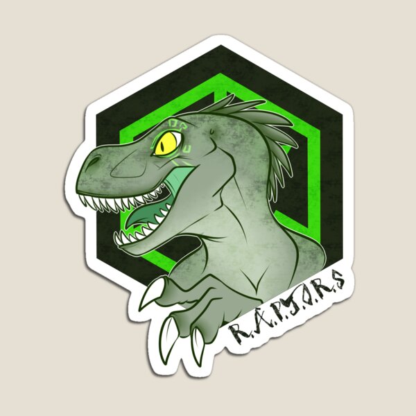 Prehistoric XM Artifact R.A.P.T.O.R.S. Magnet