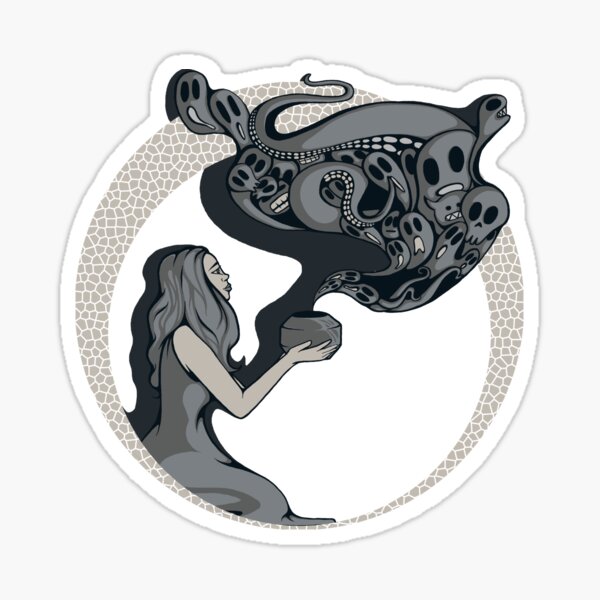 Opening The Box Sticker