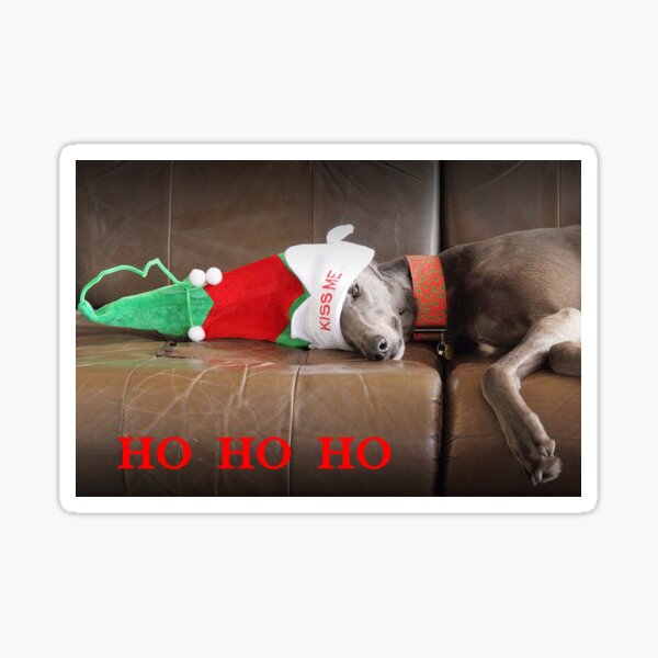 HO HO HO Sticker