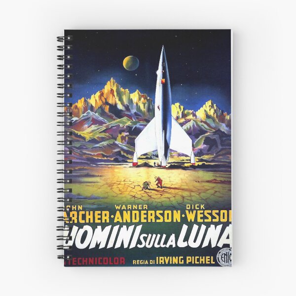 Item preview, Retro Science Fiction Moon Rocket Ship designed and sold by Maljonic.