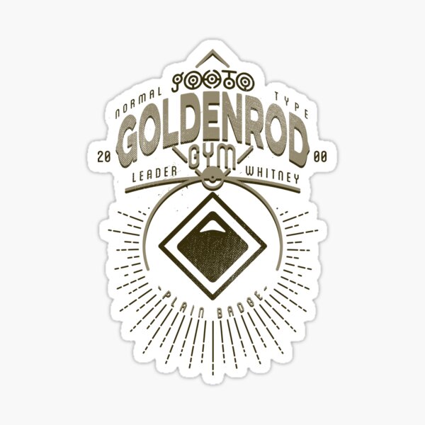 Goldenrod Gym Sticker