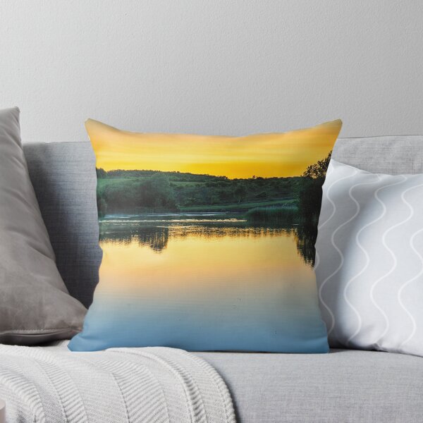 Item preview, Sunset over Cosmeston Lakes designed and sold by MaclarenPhoto.