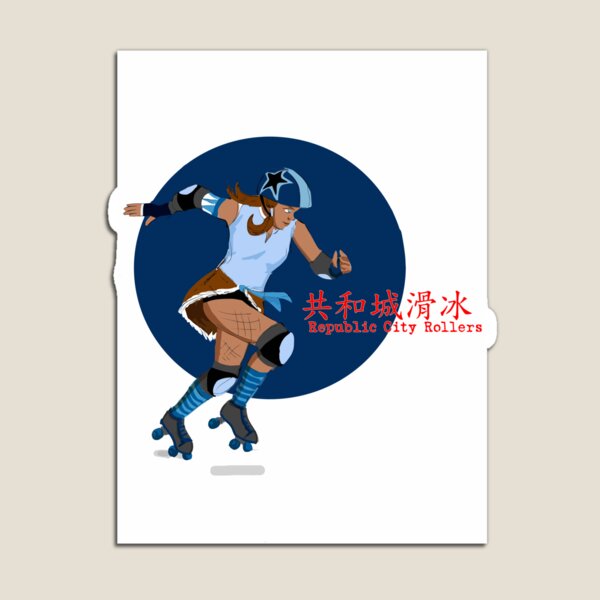 Legend of Korra: Republic City Rollers Magnet