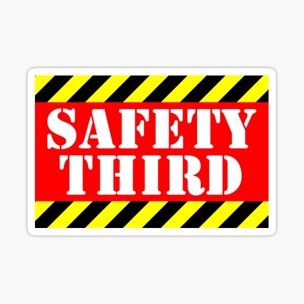 Item preview, Safety third designed and sold by digerati.