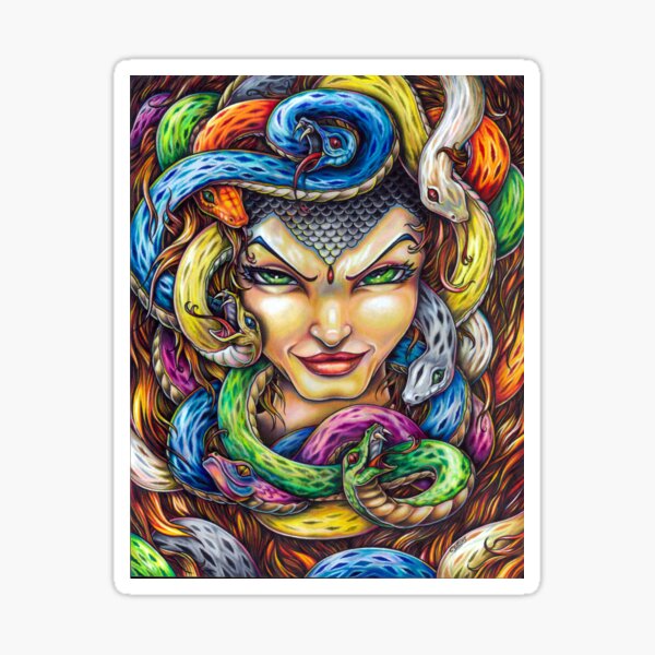 Medusa Sticker