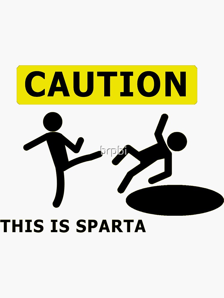 Sparta / This is Sparta Sticker