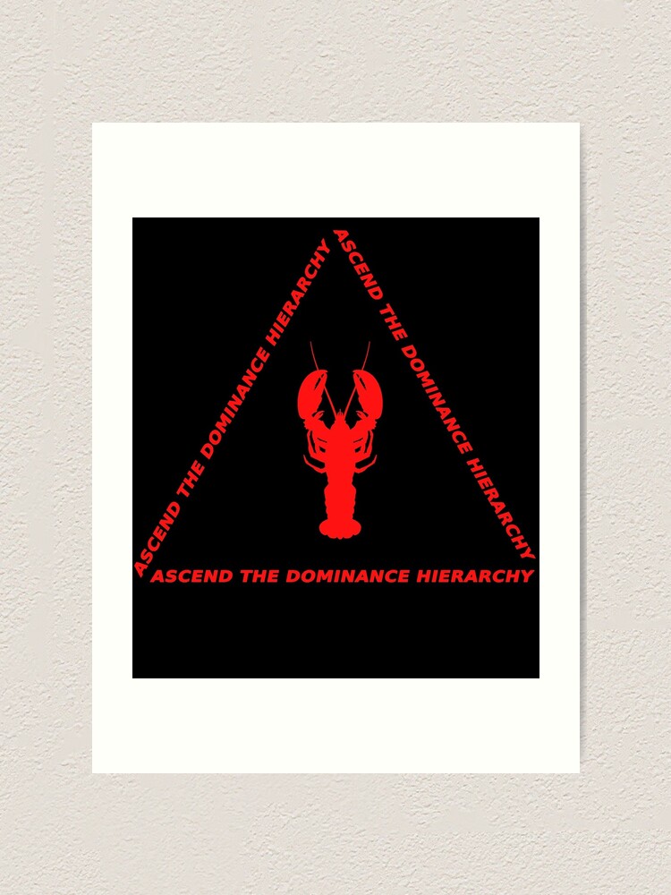 Ascend the Dominance Jordan Lobster 2" Art Print by PrimalCold | Redbubble