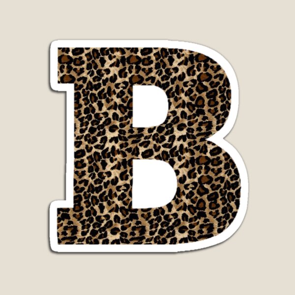 Cheetah Letter B Gifts & Merchandise | Redbubble