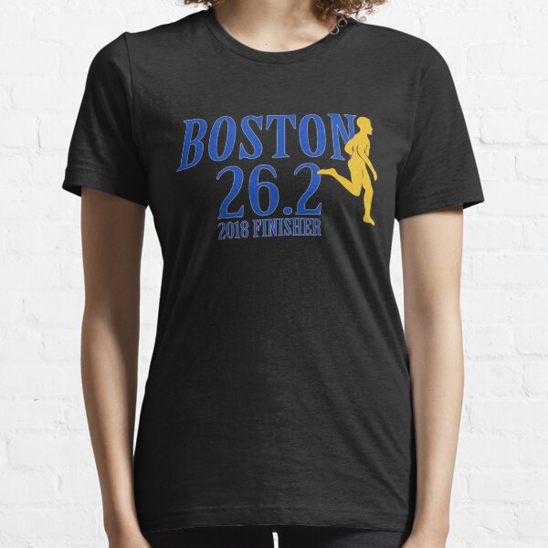 Boston Marathon® Logo Tee Yellow Mens