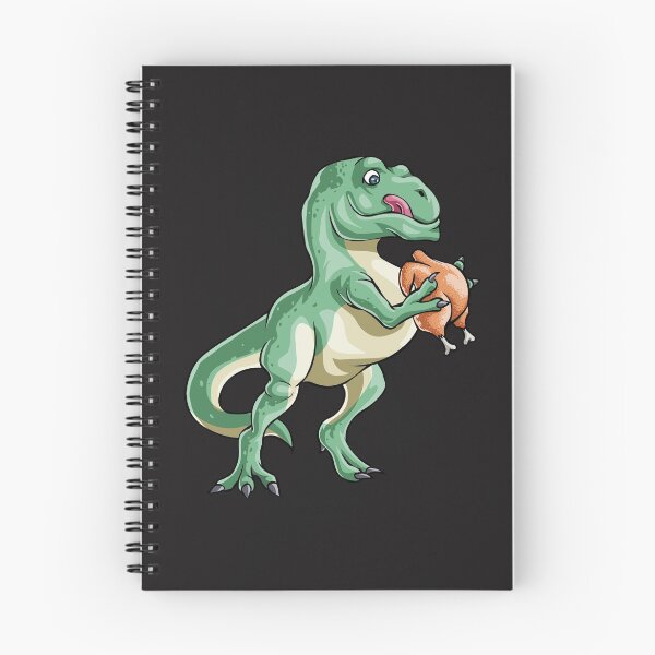 Artikelvorschau, Dinosaurier, der Huhn isst entworfen und verkauft von Bendthetrend.