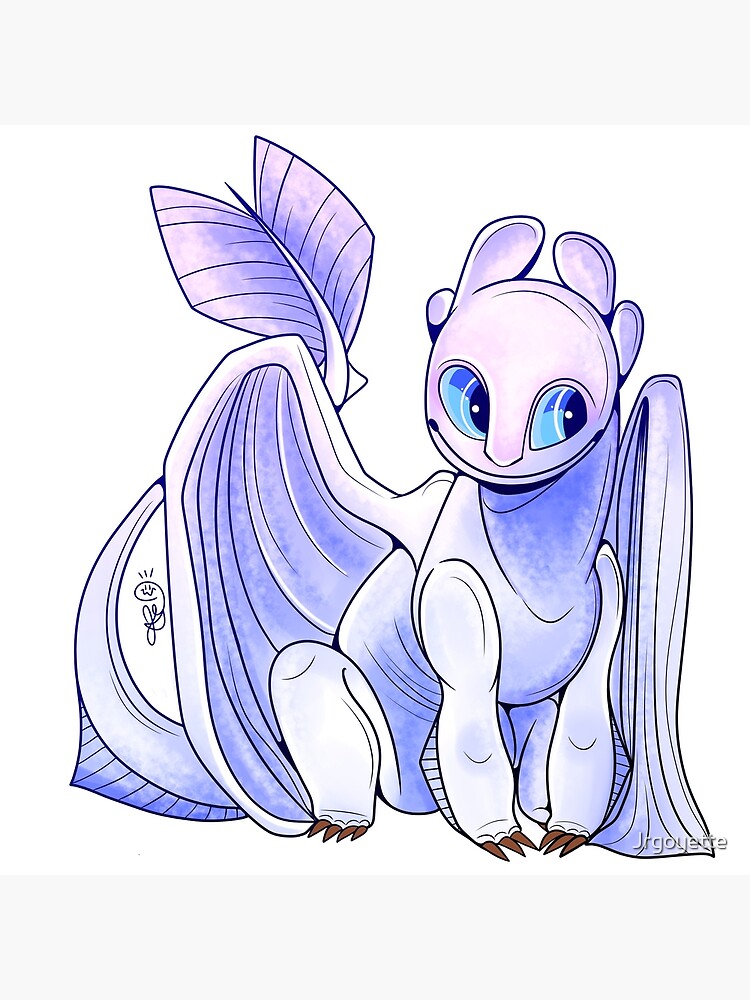 Cómo entrenar a tu dragón Furia Luminosa Póster