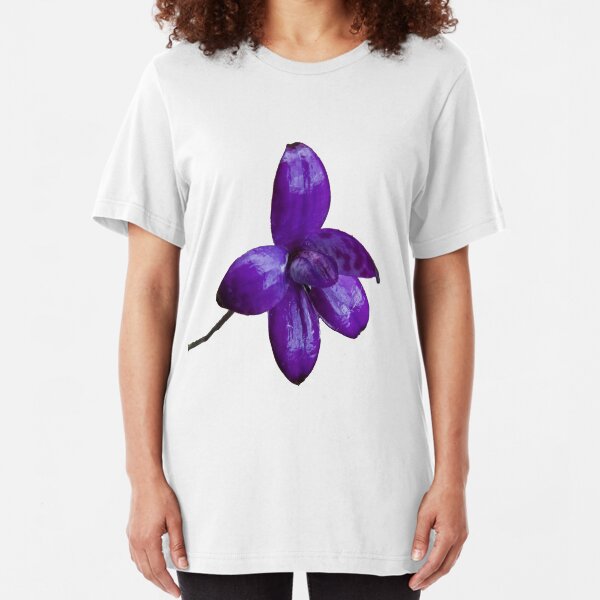 Purple Enamel Orchid Slim Fit T-Shirt