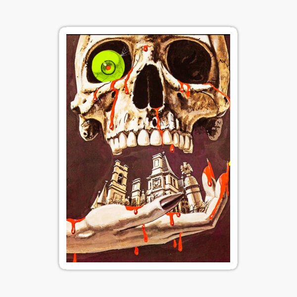 LEGEND OF HELL HOUSE 1973 HORROR MOVIE! Sticker