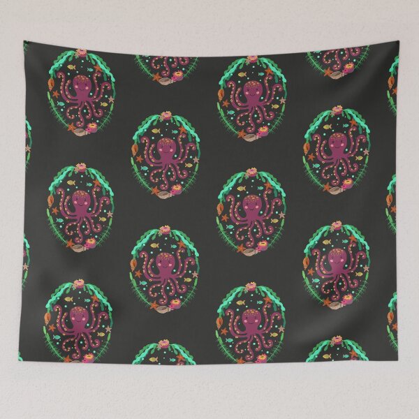 Item preview, Cheerful octopus designed and sold by Elsbet.
