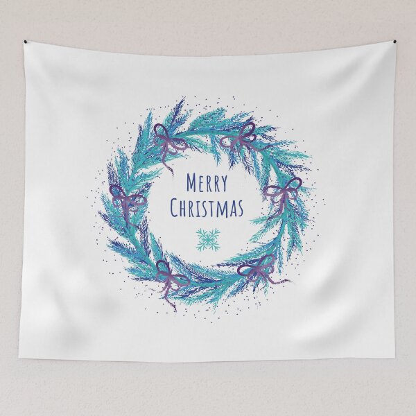 Item preview, Blue christmas wreath designed and sold by Anna Zakharova.