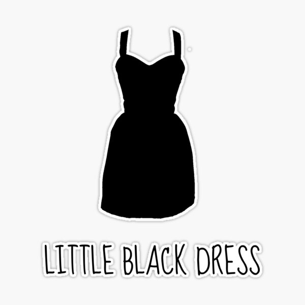 Little Black Dress Clip Art