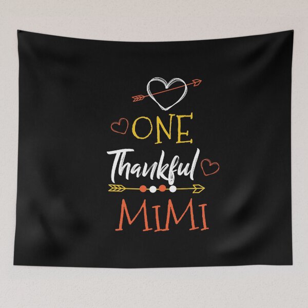 Item preview, One Thank Mimi Happy Thanksgiving Day designed and sold by BUBLTEES.
