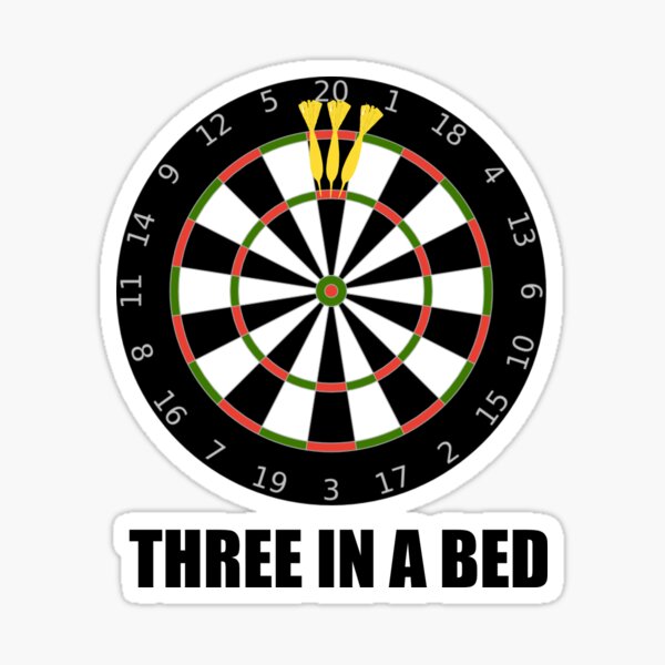 3 In A Bed (a dartboard bed)!