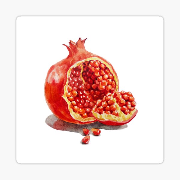 Pomegranate Sticker
