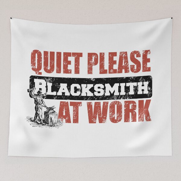 Item preview, Quiet Please Blacksmith At Work designed and sold by findgreatshirts.