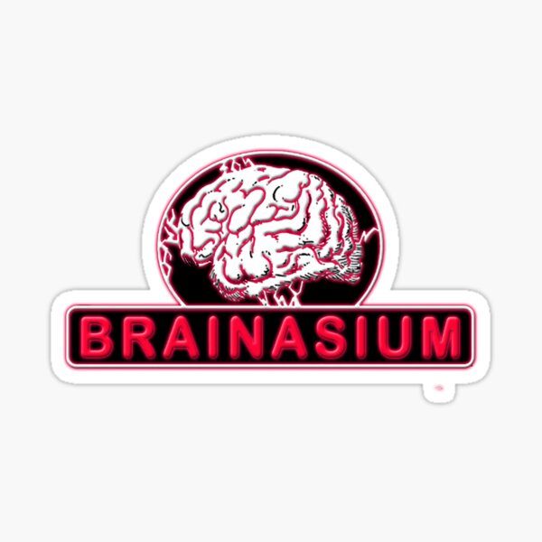 Download Brainasium Sticker By Jtk667 Redbubble