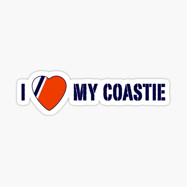 Item preview, I Love My Coastie designed and sold by LoveMyCoastie.