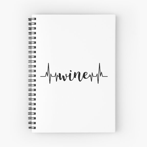 Item preview, Wine heartbeat on white Gift design designed and sold by LGamble12345.