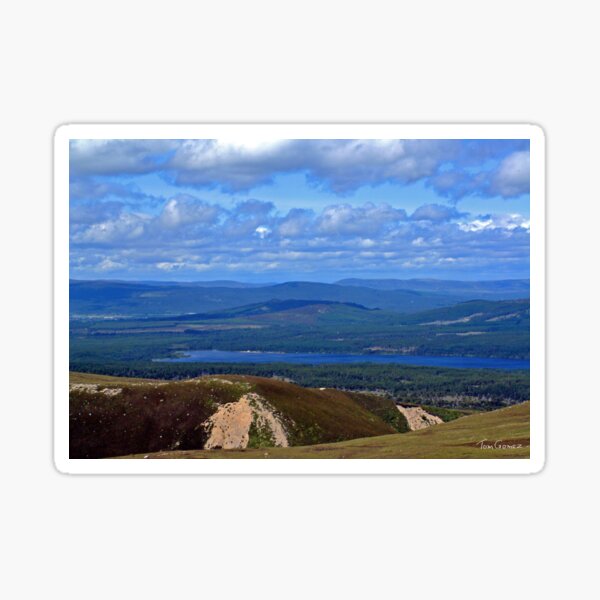 Cairngorm view II Sticker