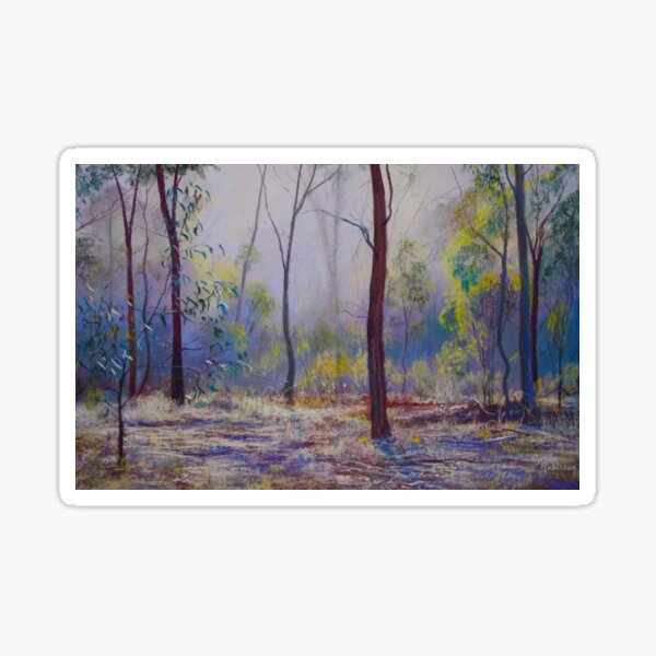 'Moody Bush Blues' Sticker