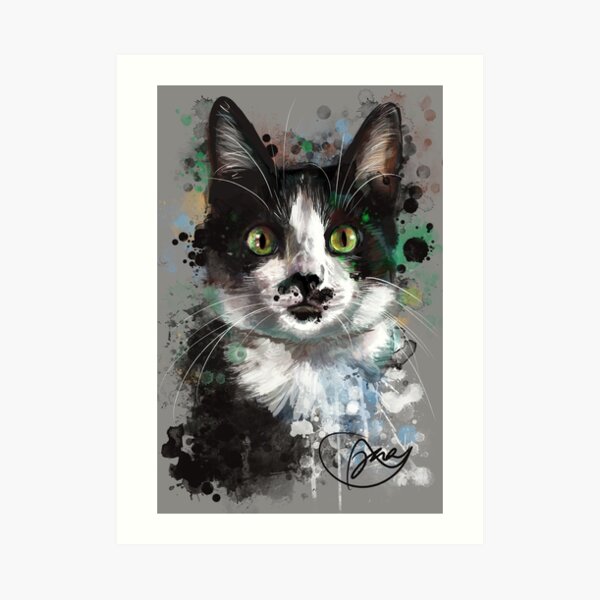 Project Caturday - Sir Wally Wigglesworth Art Print