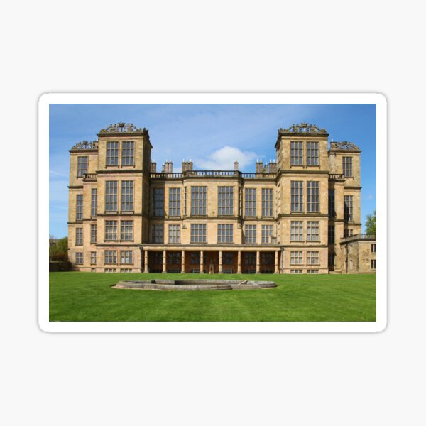 Hardwick Hall, East Elevation. Sticker