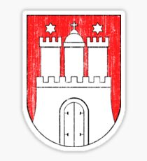 Wappen von Hamburg Sticker