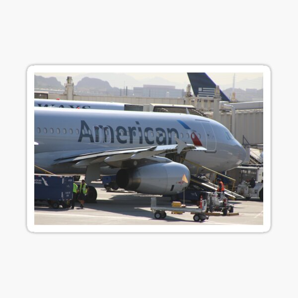 American Airline Sticker