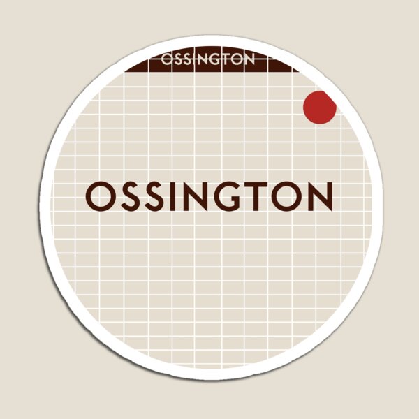 OSSINGTON Subway Station Magnet