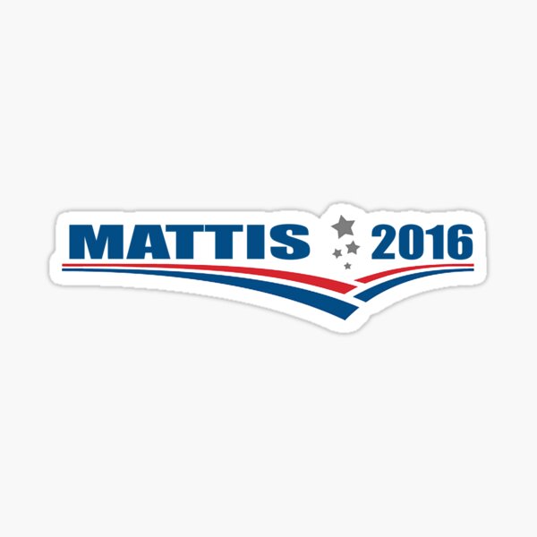 Mattis 2016 Sticker