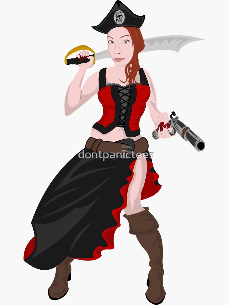 Kindra The Wicked Pirate by dontpanictees