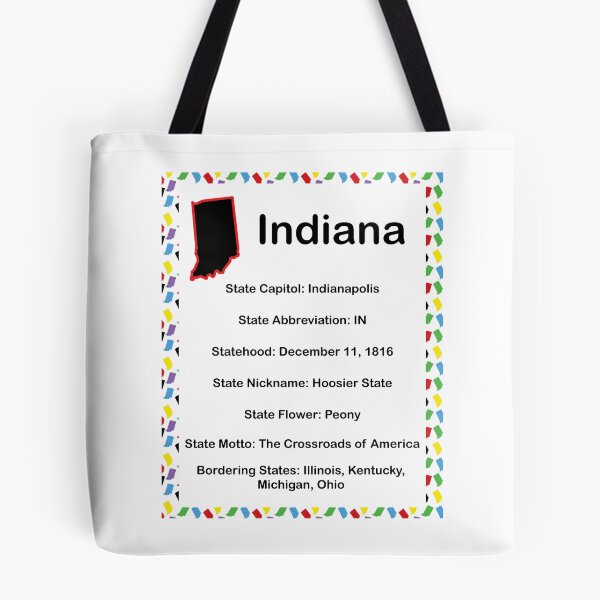 Item preview, Indiana Informational Educational designed and sold by ValeriesGallery.