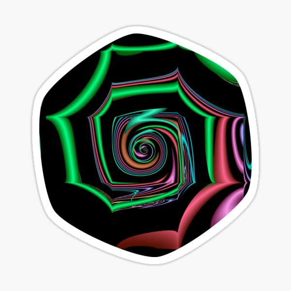TGS Fractal Abstract Sticker