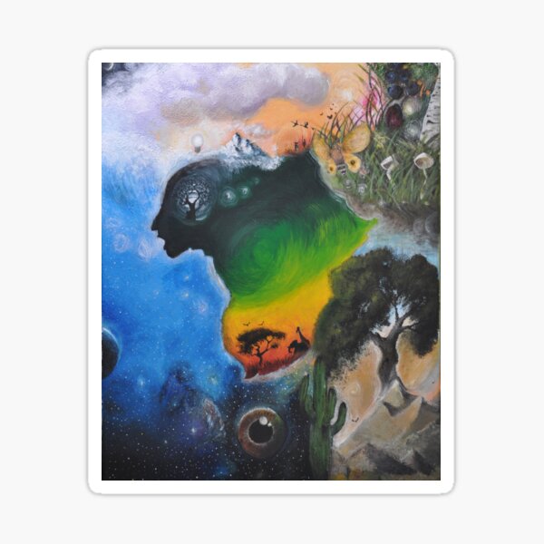 Africa Sticker